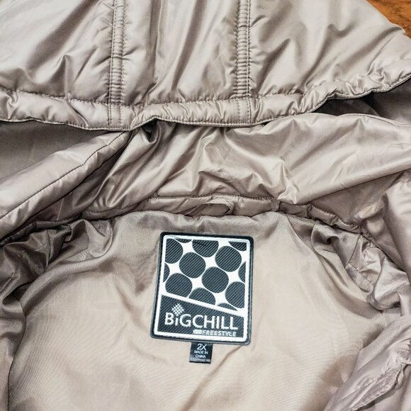 BIGCHILL Freestyle Women's Puffer Coat. Plus Size 2X - Picture 5 of 13